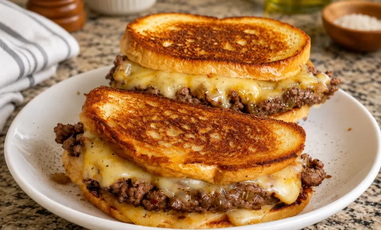 Patty Melts with Secret Sauce