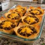 Beef Taco Cups