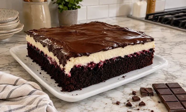 Black Forest Sheet Cake Recipe