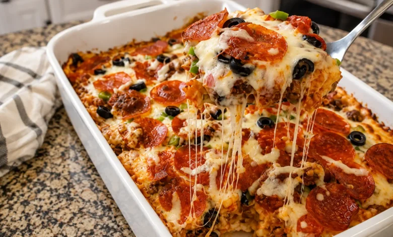 Bubble Up Pizza Bake