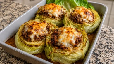 Cabbage Burgers Recipe