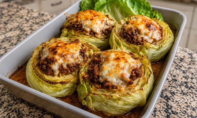 Cabbage Burgers Recipe