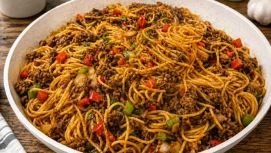 Creamy Dirty Spaghetti