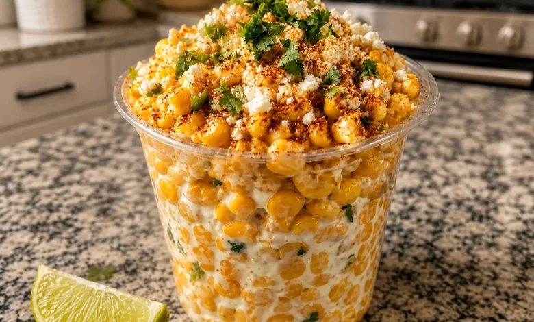 Creamy Mexican Street Corn Cup