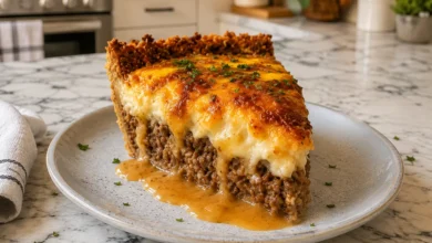 Mashed Potato and Meatloaf Pie