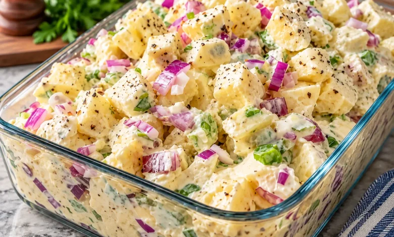 Copycat Walmart Amish Potato Salad