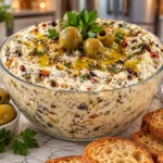 Creamy Mediterranean Olive Dip