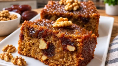 Date and Walnut Cake