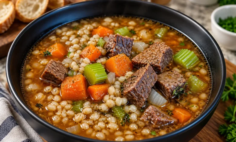 Beef Barley Soup