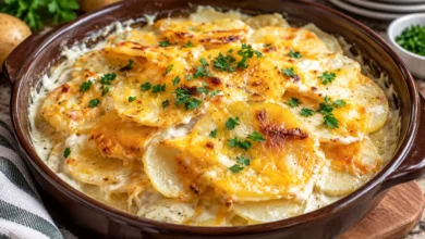 Slow Cooker Scalloped Potatoes
