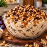 Snickers Caramel Fluff Dessert