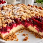 Berry Crumble Cheesecake