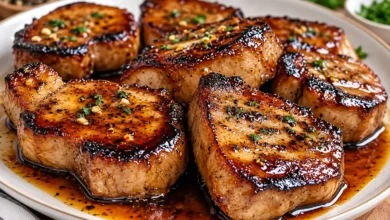 Brown Sugar Baked Beef Chops