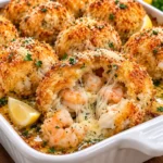 Cheesy Garlic Butter Crab and Shrimp Bombs