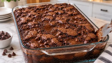 Chocolate Brownie Pudding Cake
