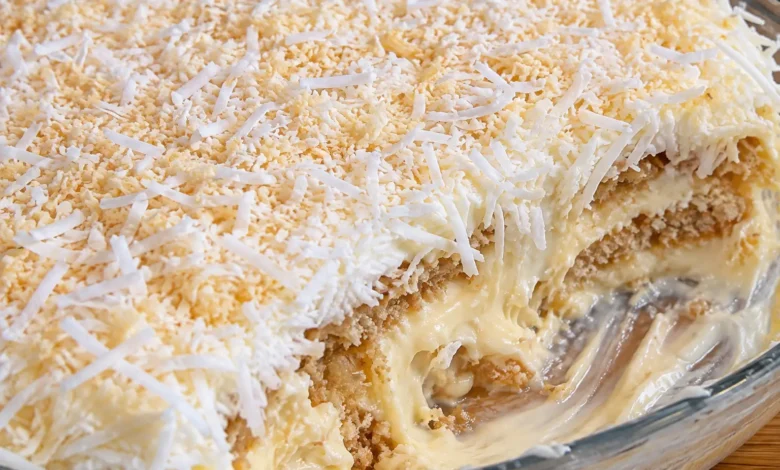 Creamy Coconut Pavê