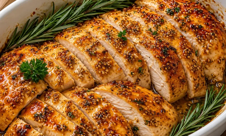 Honey Mustard Chicken Bake