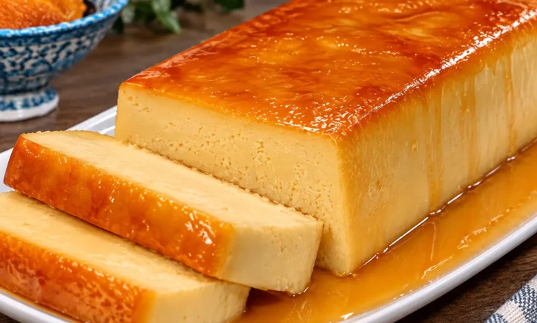 Spanish Bread Pudding Flan