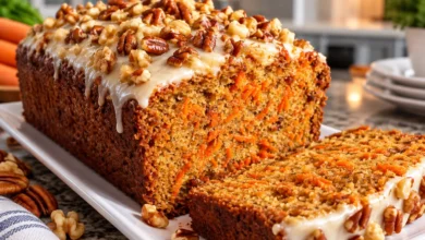 Spiced Carrot Walnut Cake