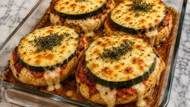 baked Zucchini Parmesan