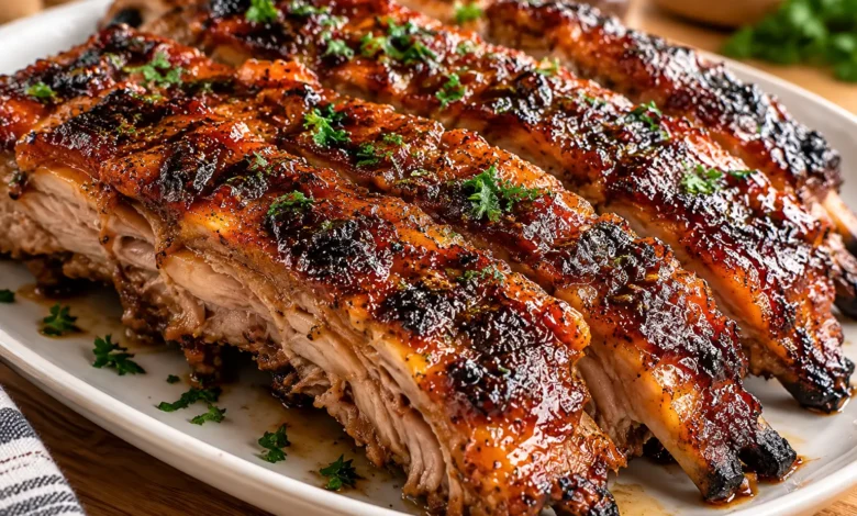 Crockpot Barbecue Ribs