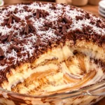 Creamy Coconut and Chocolate Pavê