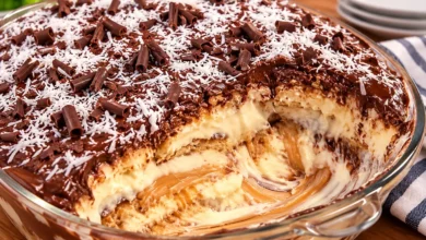 Creamy Coconut and Chocolate Pavê
