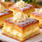 Custard-Filled Pastry Squares