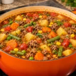 Old-Fashioned Hamburger Vegetable Soup