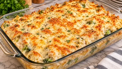 5-Ingredient Chicken & Broccoli Casserole