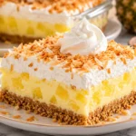 No-Bake Pineapple Coconut Lush Recipe